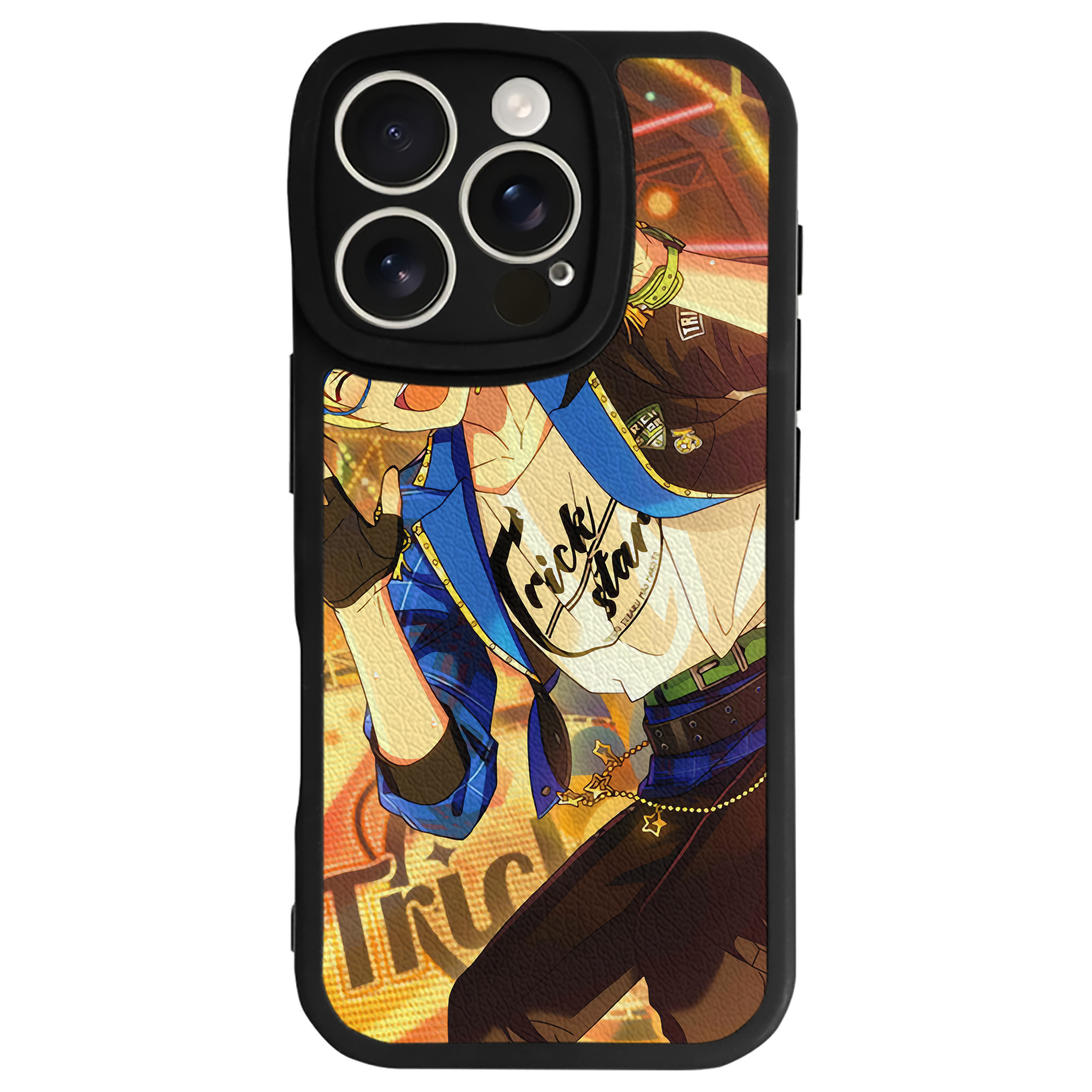 （画像用） あんさんぶるスターズ! Ensemble Stars 【iPhone 16シリーズ対応】シリコンスマホケース（レザー調） 材質：シリコン